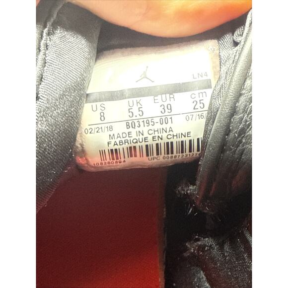 Size 8 - Anna Wintour x Air Jordan 3 Retro Black W - Picture 3 of 7